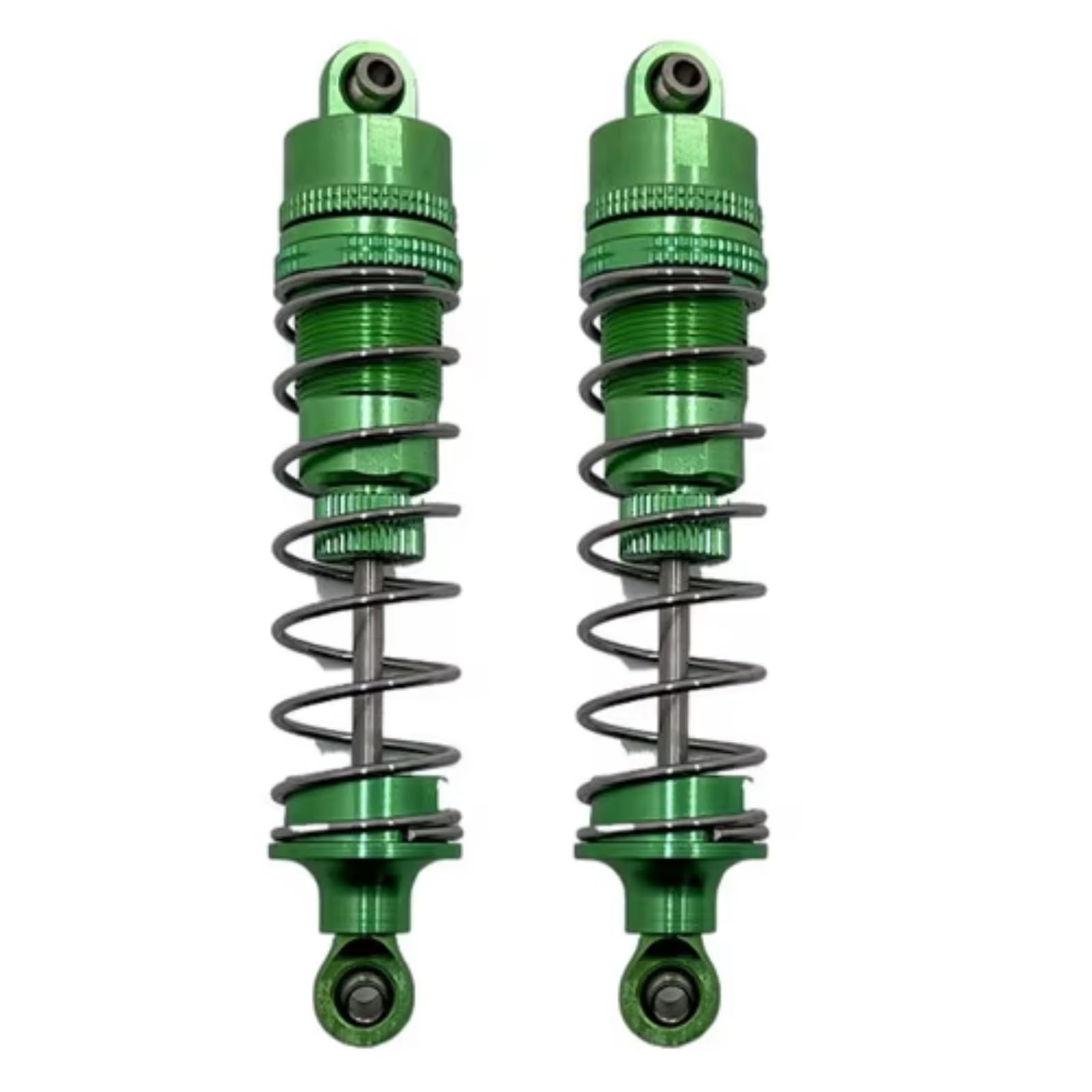 WERGHHG RC Auto Stoßdämpfer Kompatibel Mit HB R1001 R1002 R1003 1/10 RC Autoteilen Metall Vorne Und Hinten Hydraulische Stoßdämpfer(Green) von WERGHHG