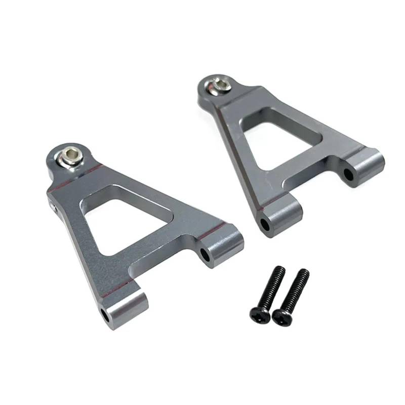 WERGHHG RC-Cars-Upgrade Teile Für MJX Für Hyper Für Go 1/14 14301 14302 Metall Front Lower Swing Arm Fernbedienung Auto Modifizierte Zubehör Teile Verbesserte(Gray) von WERGHHG