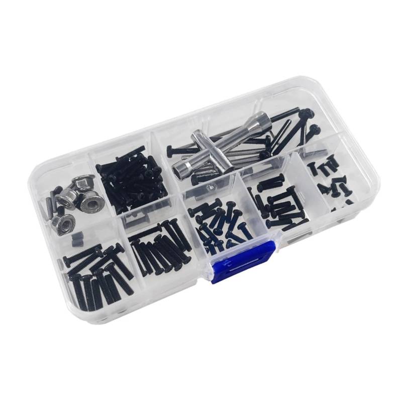 WERGHHG RC-Cars-Upgrade Teile Für MJX Für Hyper Go 1/16 16207 16208-09-10 H16 H16BM RC Auto Ersatzteile Fernbedienung Auto Modifikation Schraube Werkzeug Zubehör Box von WERGHHG