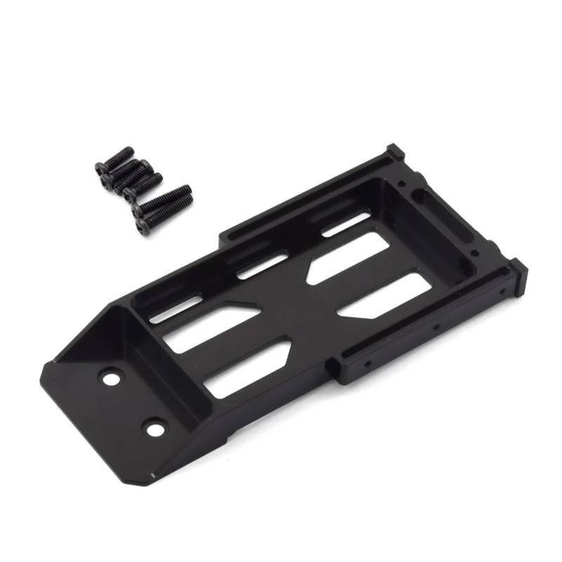 WERGHHG RC-Cars-Upgrade Teile Für MN MN86 MN86S MN86KS MN128 4WD G500 1/12 Crawler RC Auto Modifizierte Teile Metall Upgrade Batterie Halterung RC Auto Modifiziertes Zubehör(Black) von WERGHHG