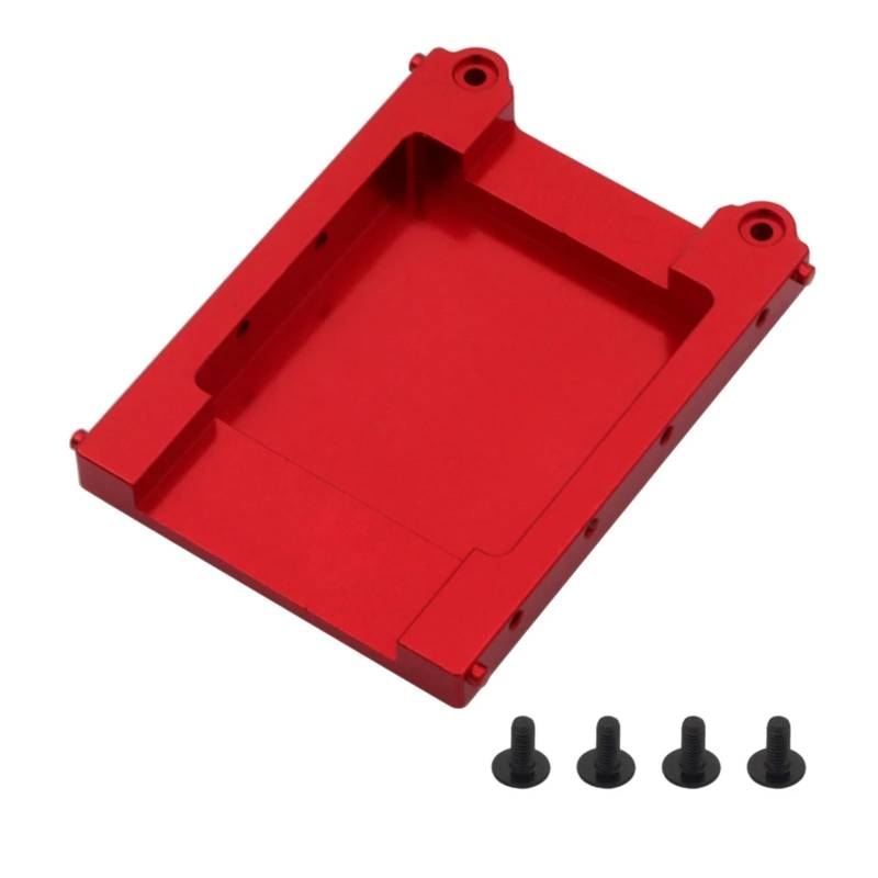 WERGHHG RC-Cars-Upgrade Teile Für MN78 MN-78 MN 78 1/12 RC Auto Metall Heckträger RC Auto Upgrades Teile Modifiziertes Zubehör RC Auto Ersatz DIY Teile(Red) von WERGHHG