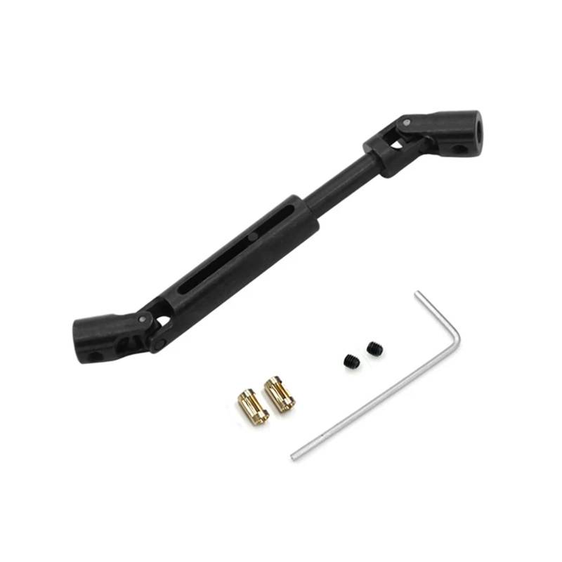 WERGHHG RC-Cars-Upgrade Teile Für MN78 MN-78 MN82 LC79 1/12 RC Auto Upgrade Teile Zubehör Metall Antriebswelle CVD Antriebswelle Mit 3Mm Bis 4Mm Wellenhülse(1PCS) von WERGHHG