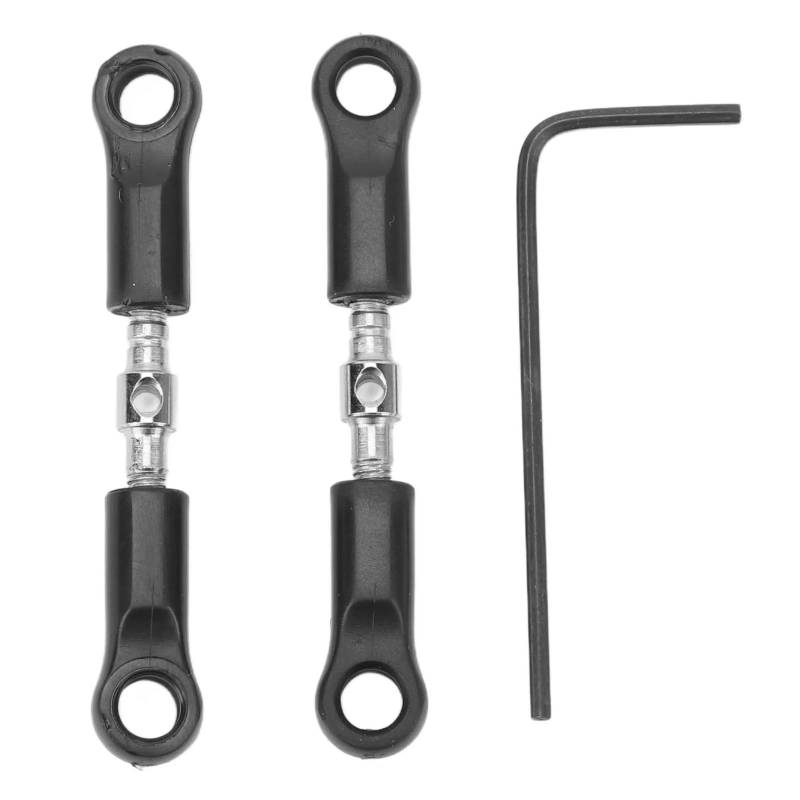 WERGHHG RC-Cars-Upgrade Teile Für SCY 16101 16102 16103 16201PRO 1/16 RC Lenkung Zugstange RC Lenkung Spurstange Einstellbare Größe Hohe Festigkeit 2,05 In Upgrade Teile von WERGHHG