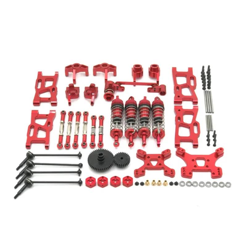 WERGHHG RC-Cars-Upgrade Teile Für Wltoys 1:14 144010 144002 144001 Schwinge Stoßdämpfer Set RC Metall Upgrades Teile Änderung Kits(Color2) von WERGHHG