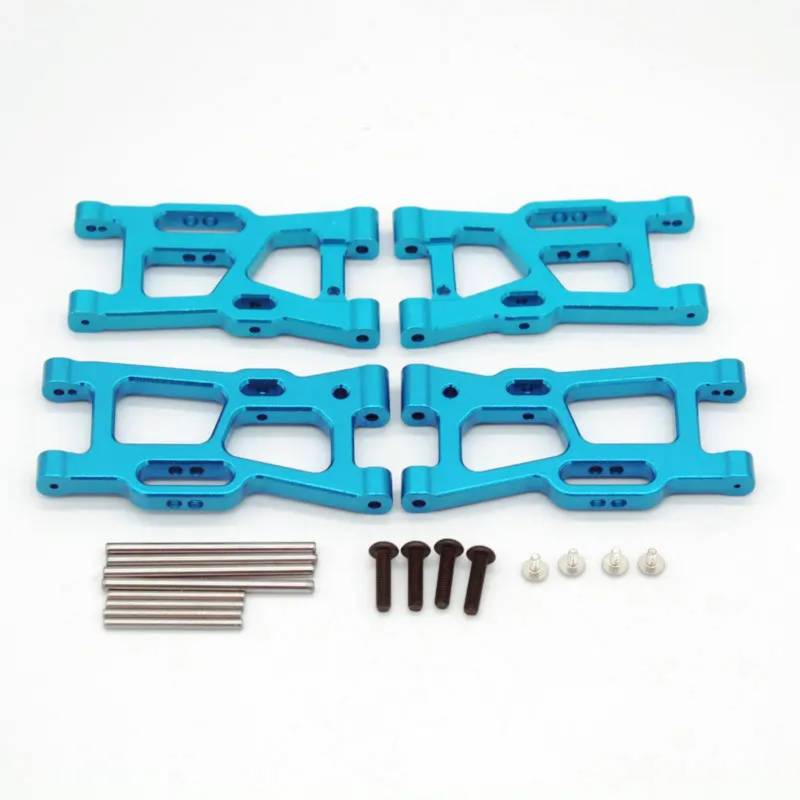 WERGHHG RC-Cars-Upgrade Teile Für Wltoys 124008 124010 144001 144002 144010 144016 144018 124016 124017 124018 124019 RC Fernbedienung Auto Schaukel Arm Upgrade Teile(Blue) von WERGHHG