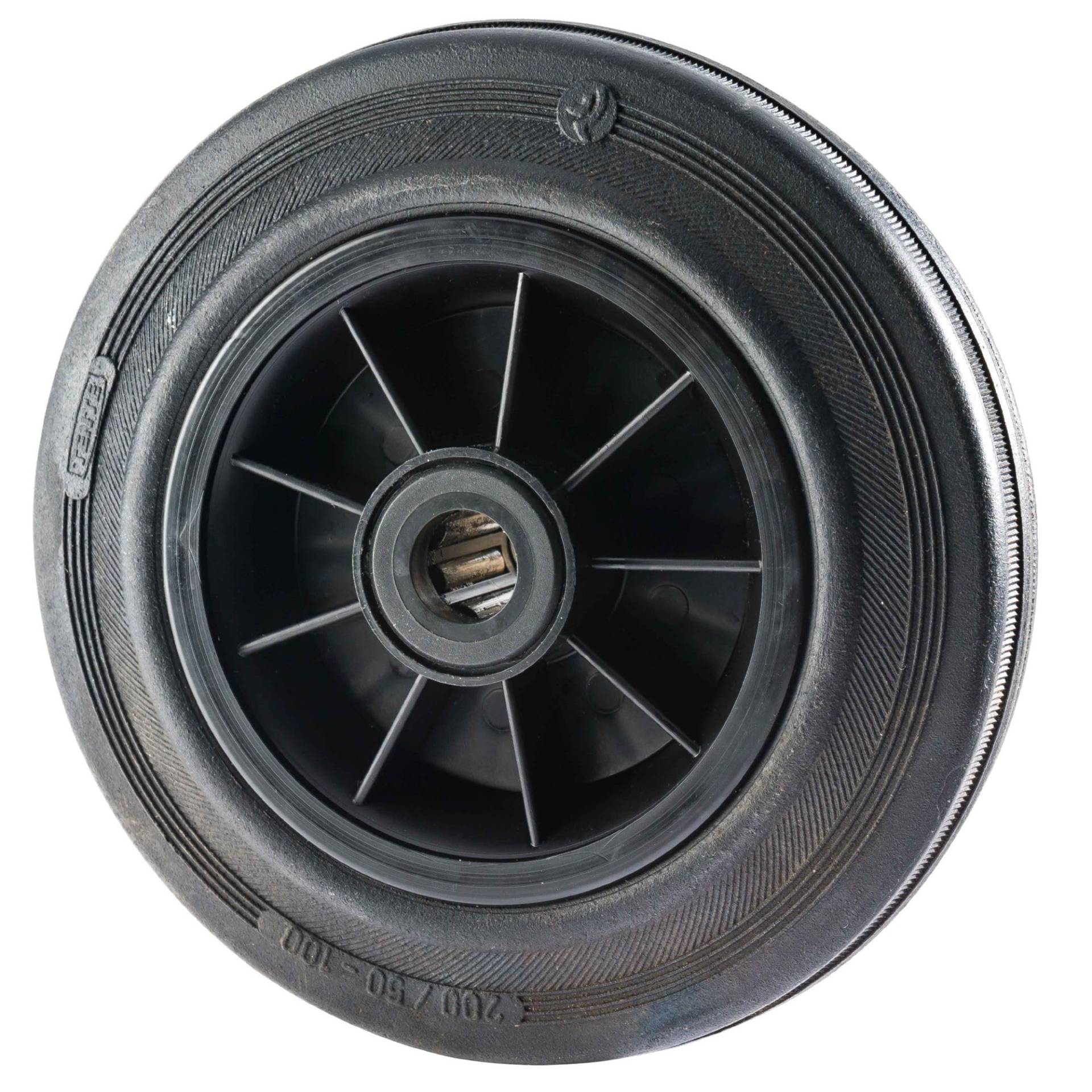Vollrad Ø 200 x 50 mm Achse von 20 mm Vollrad Ø 200 x 50 mm Achse von 20 mm von WERKA PRO
