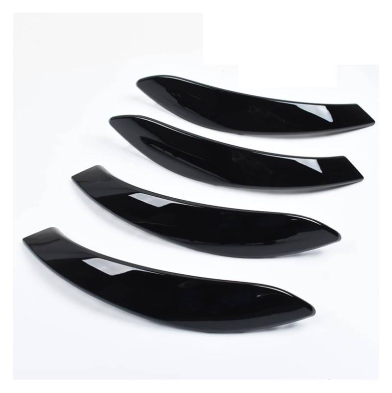 Auto Außentürgriffabdeckung Für B&MW 3 4 Serie F30 F80 F31 F32 F33 F34 F35 F36 2013–2018 Innentür-Zuggriff Äußere Abdeckungsverkleidung(Pianoblack4pcs Set) von WERKFNKBNH