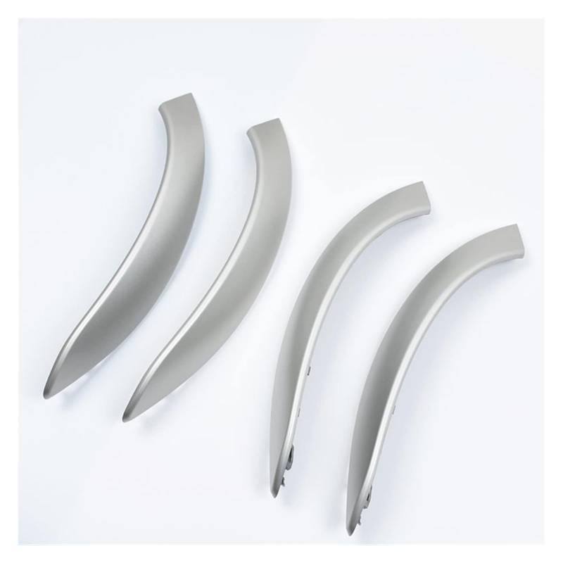 Auto Außentürgriffabdeckung Für B&MW 3 4 Serie F30 F80 F31 F32 F33 F34 F35 F36 2013–2018 Innentür-Zuggriff Äußere Abdeckungsverkleidung(Silver 4pcs Set) von WERKFNKBNH