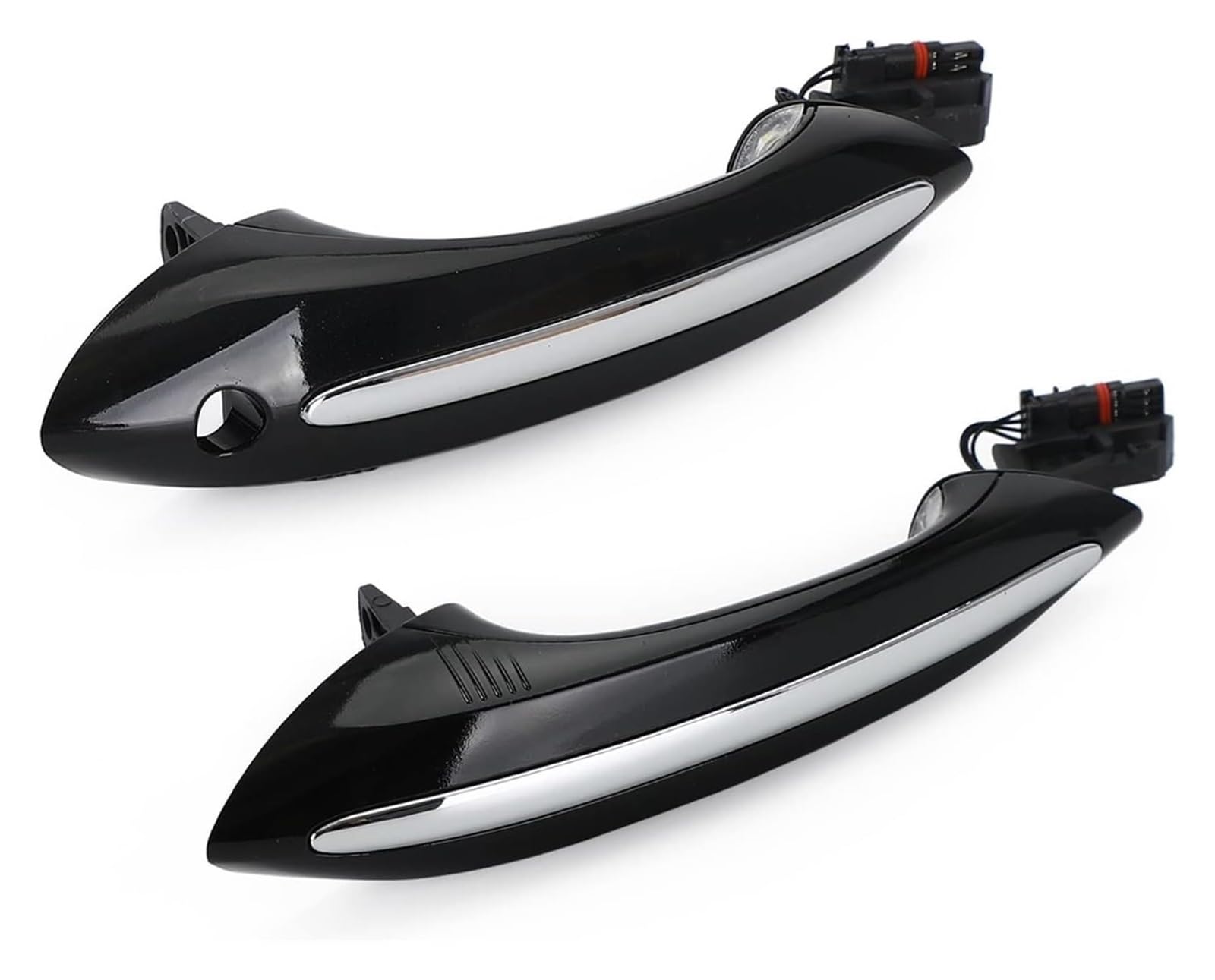 Auto Außentürgriffabdeckung Für B&MW F10 F01 Autoteile Schwarz Außen Links + Rechts Außentürgriff 51217231931/51217231934 Außentürgriff(L and R) von WERKFNKBNH