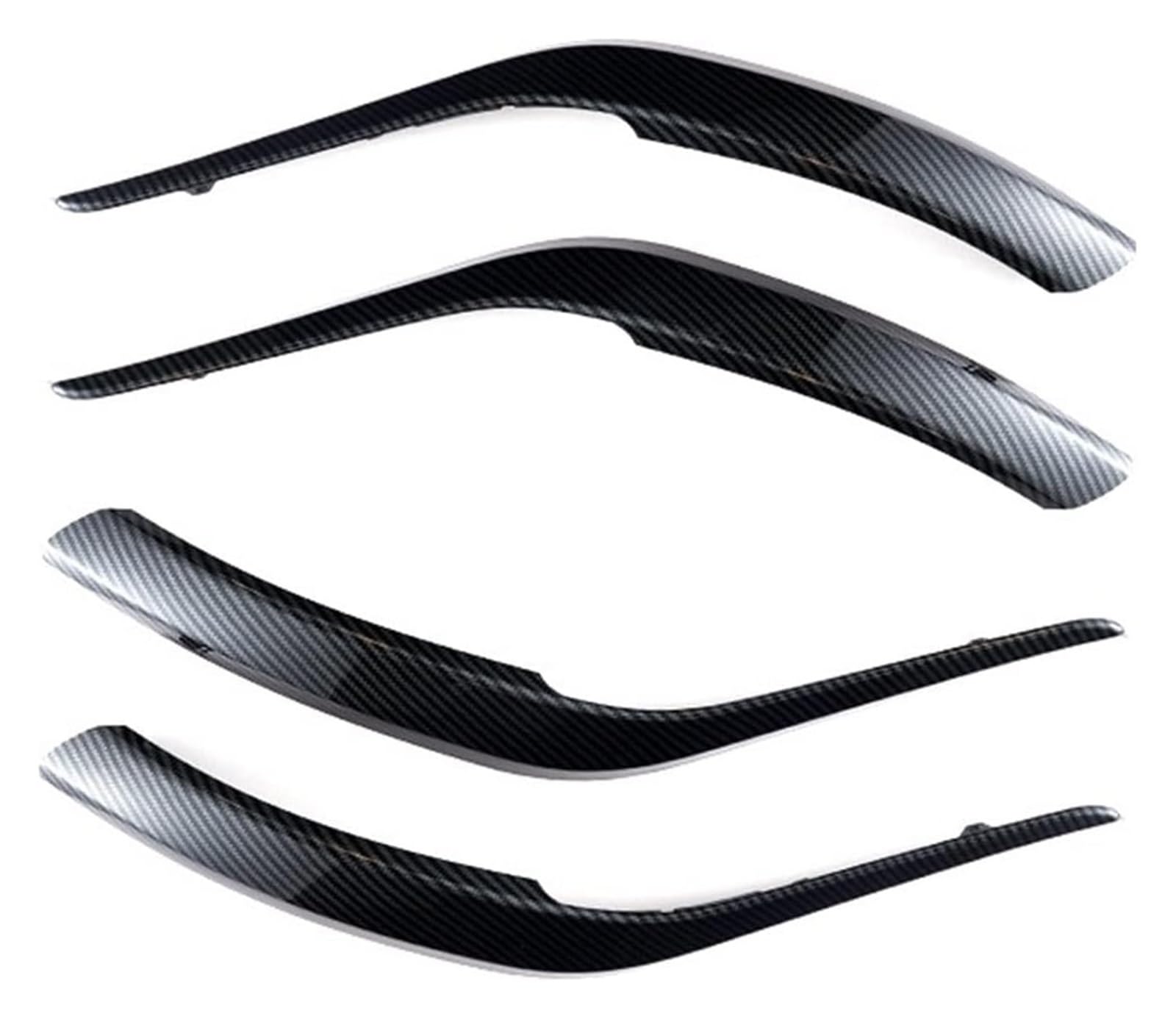Auto Außentürgriffabdeckung Für B&MW X1 E84 2010-2015 Türinnengriff Innenmodifikation Innenarmlehne Zubehör Griff Schutzhülle(Carbon Fiber 4) von WERKFNKBNH