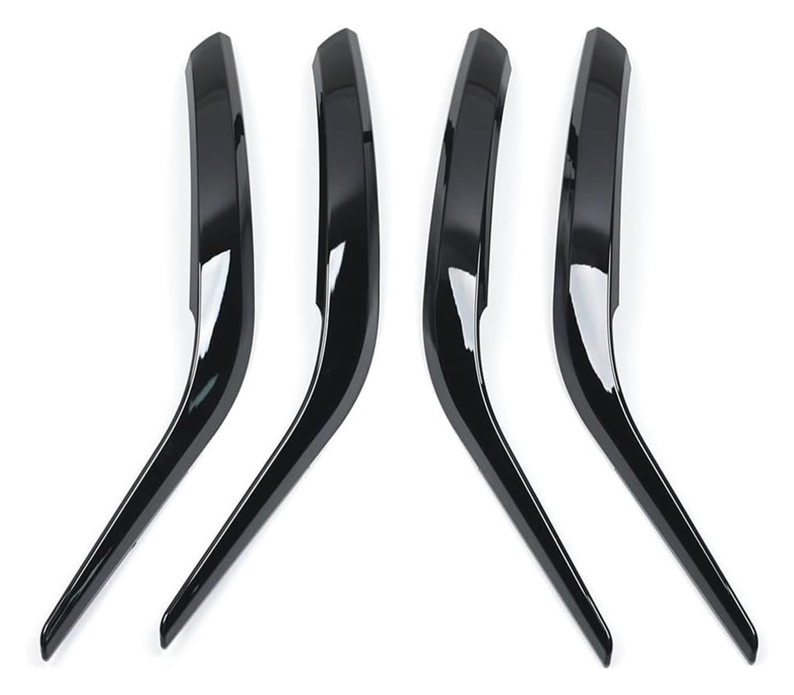 Auto Außentürgriffabdeckung Für B&MW X1 E84 2010-2016 4-teiliges Set Auto-Innentür Links Rechts Zuggriff Außenabdeckung Verkleidung(Piano Black Set) von WERKFNKBNH