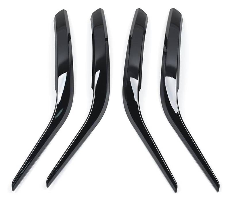 Auto Außentürgriffabdeckung Für B&MW X1 E84 2010-2016 4-teiliges Set Auto-Innentür Links Rechts Zuggriff Außenabdeckung Verkleidung(Piano Black Set) von WERKFNKBNH