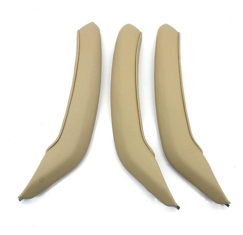 Auto Außentürgriffabdeckung Für B&MW X3 X4 F25 F26 2010-2016 LHD Innenausstattung Autozubehör Innentür Armlehne Panel Türzuziehgriff Set(Lhd Beige Outer) von WERKFNKBNH