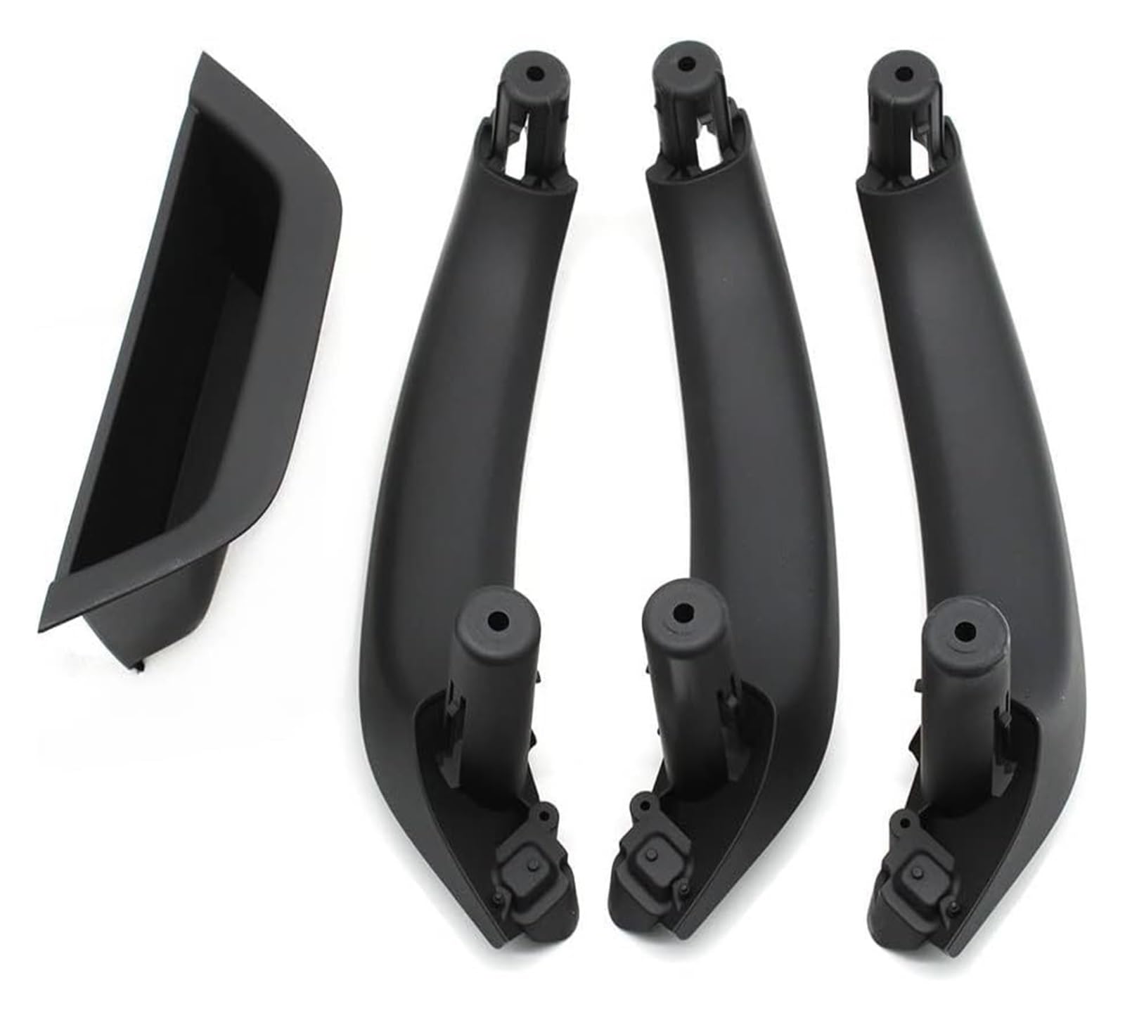 Auto Außentürgriffabdeckung Für B&MW X3 X4 F25 F26 2010-2016 LHD Innenausstattung Autozubehör Innentür Armlehne Panel Türzuziehgriff Set(Lhd Black Set) von WERKFNKBNH