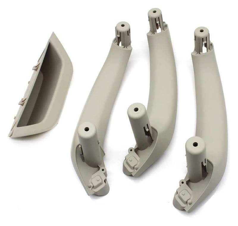 Auto Außentürgriffabdeckung Für B&MW X3 X4 F25 F26 2010-2016 LHD Innenausstattung Autozubehör Innentür Armlehne Panel Türzuziehgriff Set(Lhd Oyster Set) von WERKFNKBNH