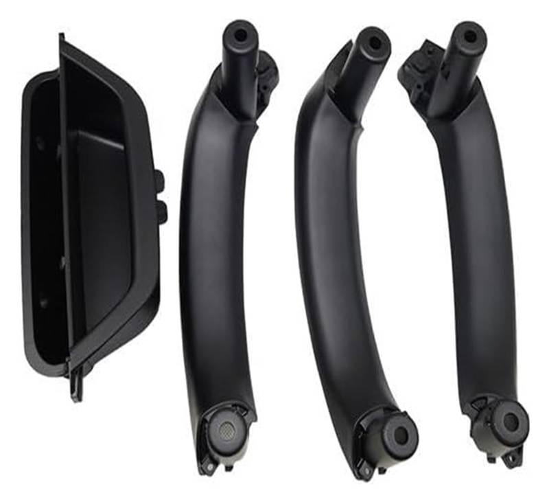 Auto Außentürgriffabdeckung Für B&MW X4 F26 X3 F25 2011-2017 Innentüren Panel Griff Bar Pull Trim Abdeckung Auto Innentürgriffe Trim(Schwarz) von WERKFNKBNH