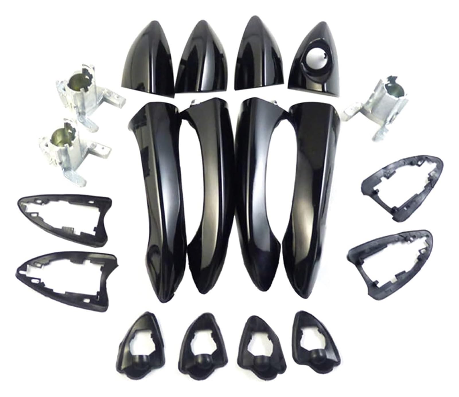 Auto Außentürgriffabdeckung Für B&MW X5 E53 2000–2006 Außentürgriff-Set Vorne Oder Hinten Links Rechts 2 Paar Auto Außentürgriffabdeckung Für B&MW X5 E53 2000–2006 Außentürgriff-Set Vorne Oder Hinten Links Rechts 2 Paar von WERKFNKBNH