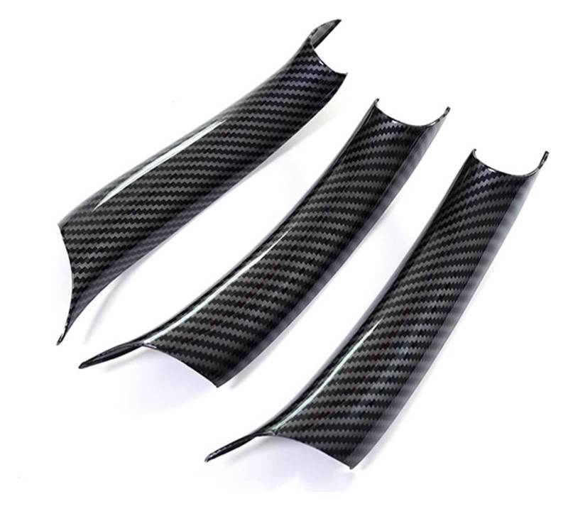 Auto Außentürgriffabdeckung Für B&MW X5 X6 E70 F71 F15 F16 Demontagefreier Innentürgriff Modifiziertes Auto-Armlehnenzubehör Schutzhülle(New Carbon Fiber 3) von WERKFNKBNH