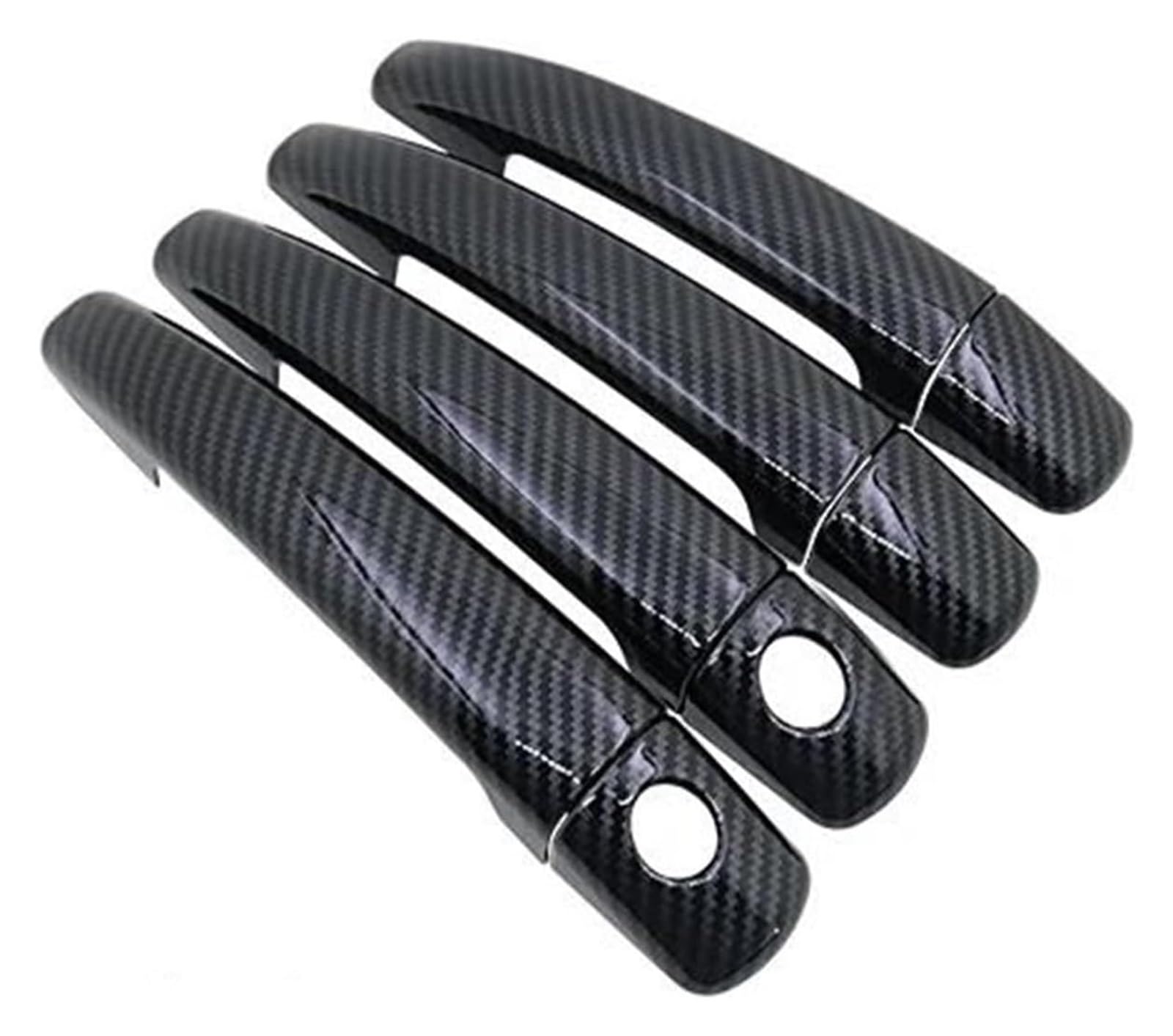 Auto Außentürgriffabdeckung Für Berlingo MK2 2009-2018 Autotürgriffabdeckung Außenteil Aufkleber Türgriffabdeckung(4Handle 2 Keyhole) von WERKFNKBNH