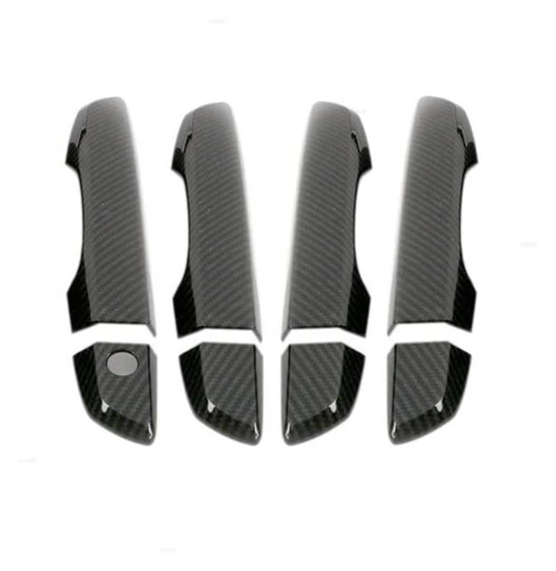 Auto Außentürgriffabdeckung Für Civic 10th 2016 2017 2018 2019 2020 LHD Auto Styling Außentürgriffabdeckung(A Carbon Texture) von WERKFNKBNH