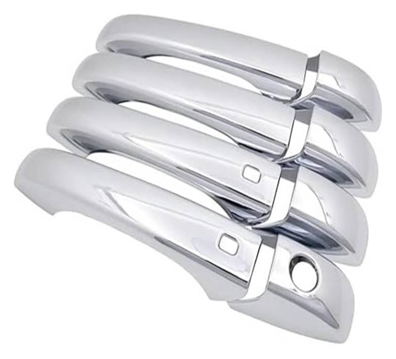 Auto Außentürgriffabdeckung Für Dodge Für Grand Für Caravan MK5 2008-2020 Chrom Türgriff Abdeckung Auto Zubehör Aufkleber Trim Set von WERKFNKBNH