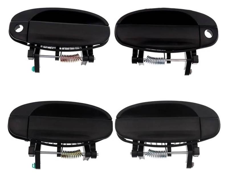 Auto Außentürgriffabdeckung Für GM Für C&hevrolet Für AVEO 1998-2005 96541631 96541632 96541633 9654163 Vorne Hinten Links Rechts Außentürgriff(Front Rear 4pcs) von WERKFNKBNH