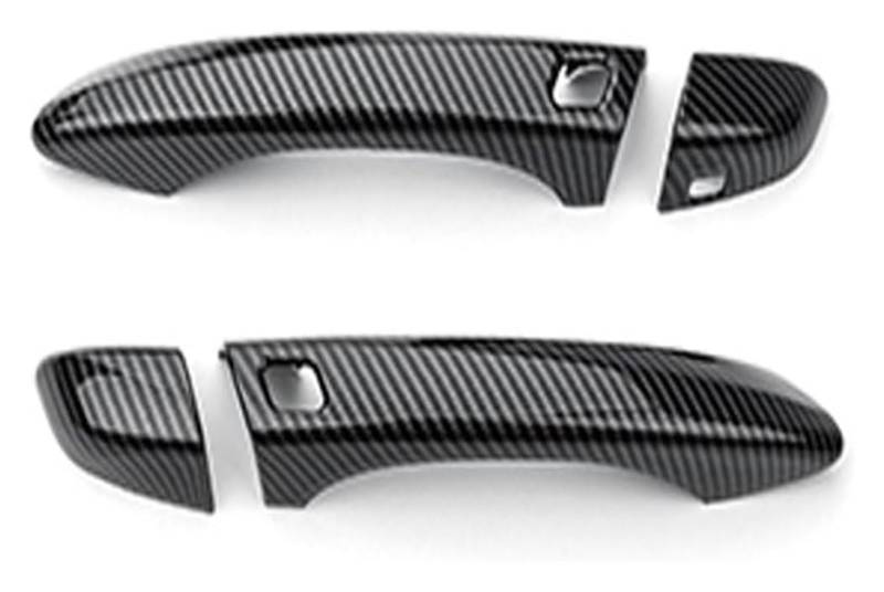 Auto Außentürgriffabdeckung Für Hyundai Für Veloster JS 2019-2022 Links Hand Stick Carbon Faser Stil ABS Auto Vorderen Türgriff Abdeckung Trim von WERKFNKBNH