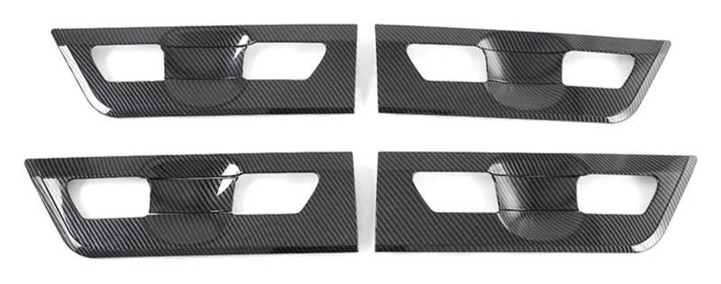 Auto Außentürgriffabdeckung Für Kia Für Karneval 2020 2021 2022 Türgriff Lünette Abdeckung Rahmen Trim Aufkleber ABS Außen Dekoration(Door-carbon Fiber) von WERKFNKBNH