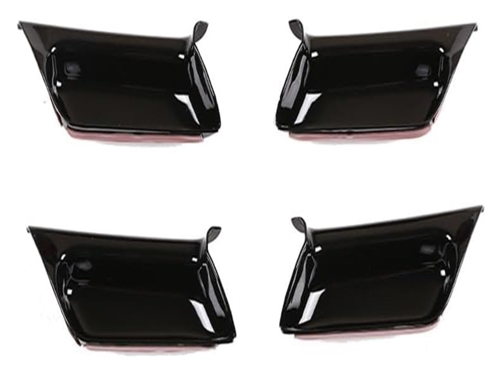 Auto Außentürgriffabdeckung Für Land Für Rover Für Freelander 2 LR2 2007-2015 Auto Innen Tür Abdeckung Trim Aufkleber ABS Innen Griff Schutz(Piano Black) von WERKFNKBNH