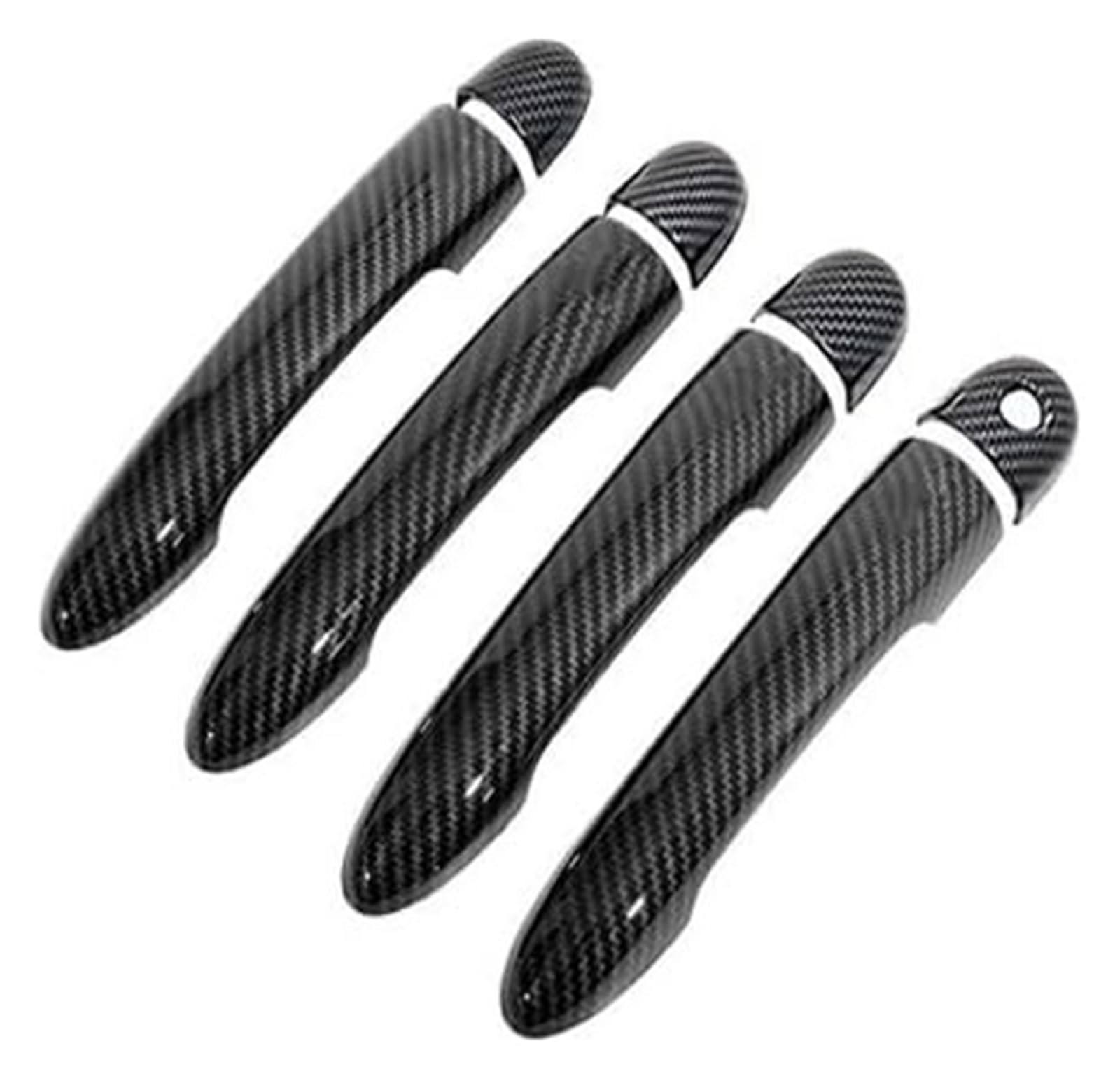 Auto Außentürgriffabdeckung Für M&EGANE 2 II MK2 2003 2004 2005 2006 2007 2008 Carbon Faser Türgriff Abdeckung Auto Externes Zubehör(Handle 1 Keyhole) von WERKFNKBNH