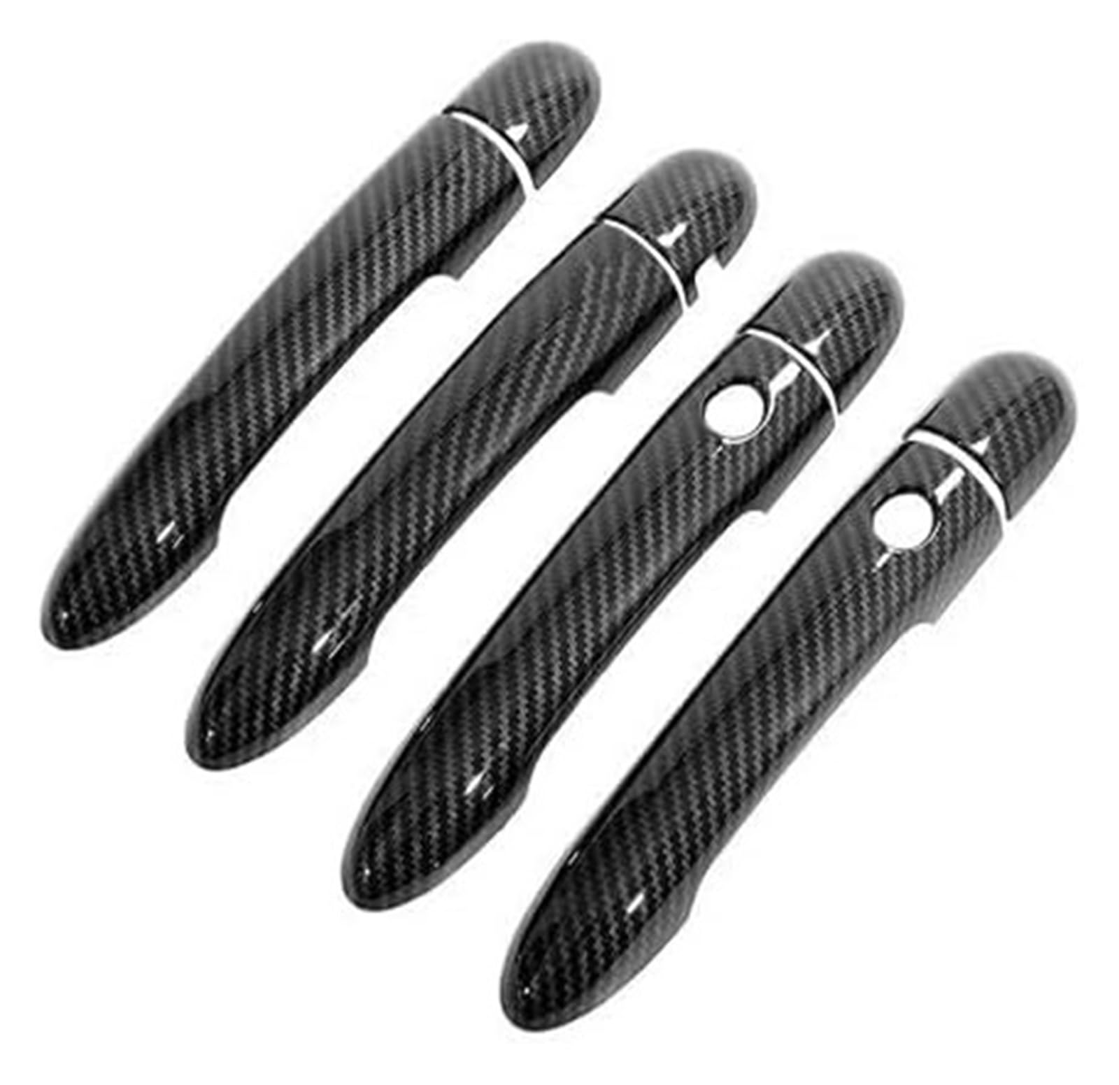 Auto Außentürgriffabdeckung Für M&EGANE 2 II MK2 2003 2004 2005 2006 2007 2008 Carbon Faser Türgriff Abdeckung Auto Externes Zubehör(Handle 2 Buttons1) von WERKFNKBNH
