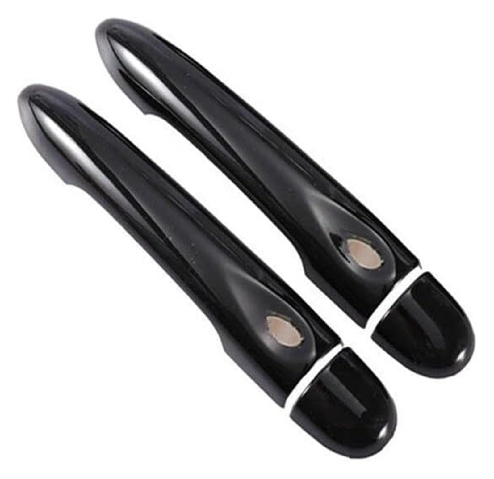 Auto Außentürgriffabdeckung Für M&EGANE 3 MK3 III 2008–2016 Glänzend Schwarz Autotürgriffabdeckung Zierleiste Styling-Zubehör(2dr No Key 2 Buttons) von WERKFNKBNH