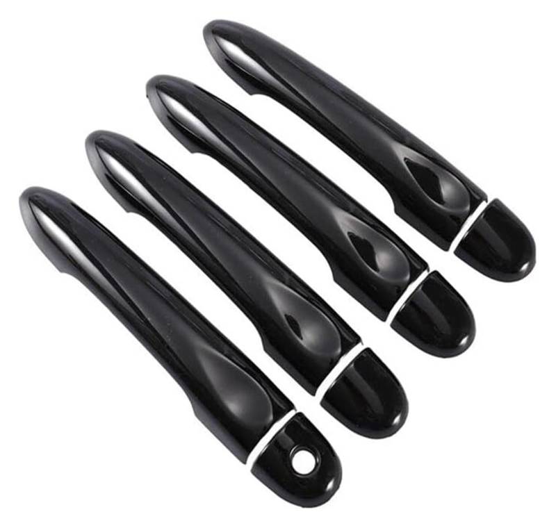 Auto Außentürgriffabdeckung Für M&EGANE 3 MK3 III 2008–2016 Glänzend Schwarz Autotürgriffabdeckung Zierleiste Styling-Zubehör(4dr 1 Key No Button) von WERKFNKBNH