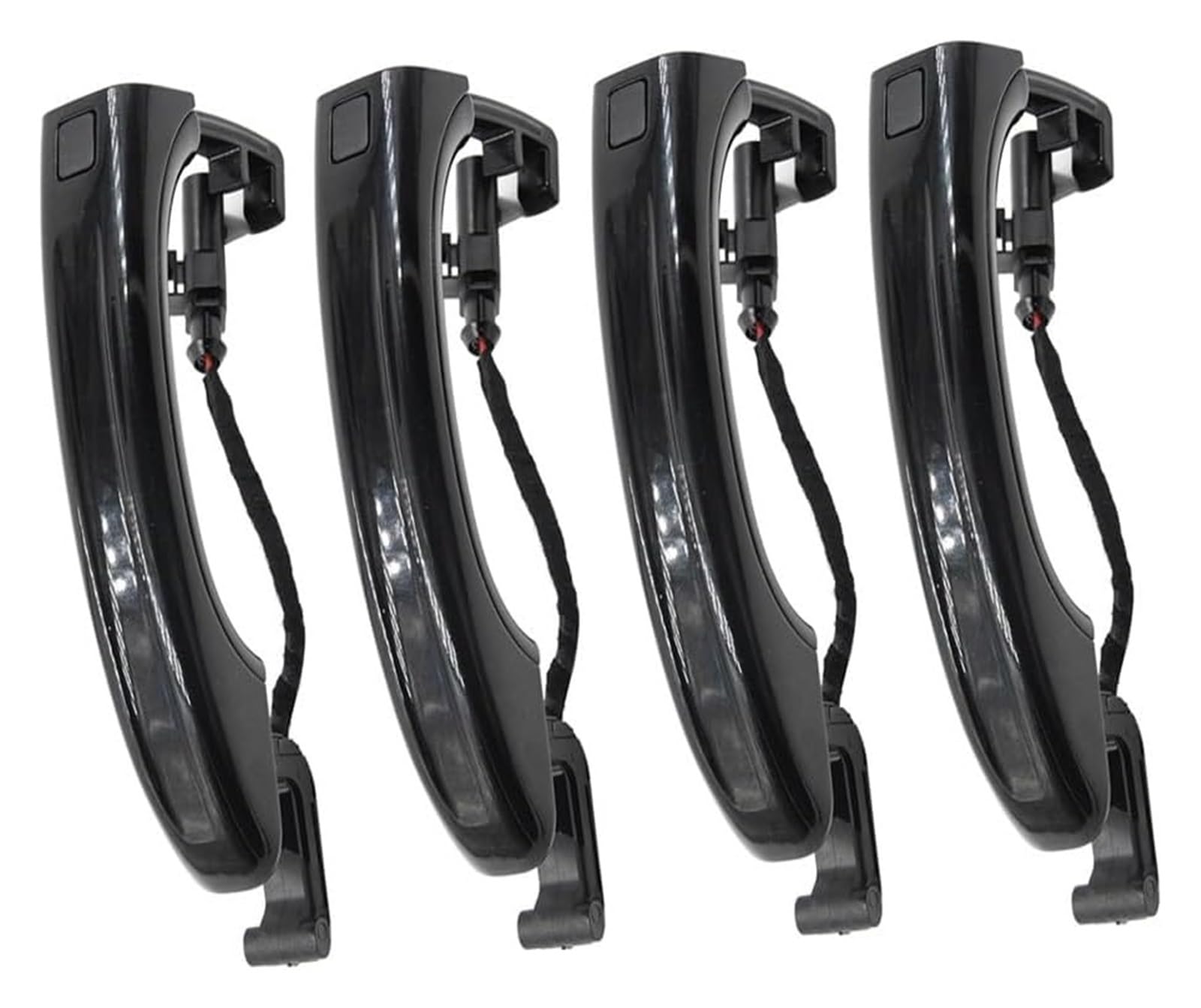 Auto Außentürgriffabdeckung Für Q7 2007-2015 4L0837205A 4L0837205B 4L0837207A 4 Stück Smart Sensor Außentürgriff(4pcs Old Black) von WERKFNKBNH