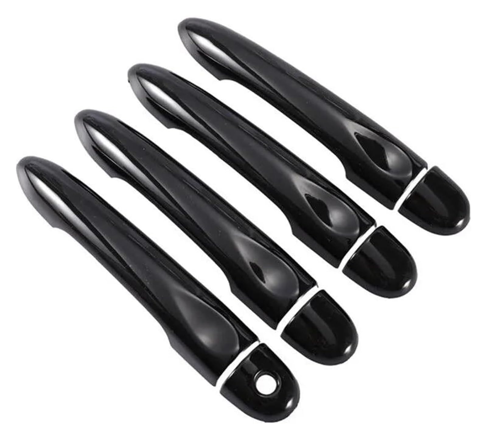 Auto Außentürgriffabdeckung Für R&enault Für M&EGANE 3 MK3 III 2008-2016 Auto Ersatz Außentürgriffabdeckung Trim Styling Zubehör(4Dr 1 key no button) von WERKFNKBNH