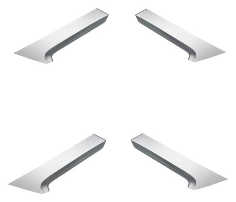 Auto Außentürgriffabdeckung Für T&oyota Für Camry 2006-2011 Mit Doppel Klebeband Türgriff Abdeckung Silber Auto Innen Trim Innen Tür Griff Armlehne(Full Set) von WERKFNKBNH