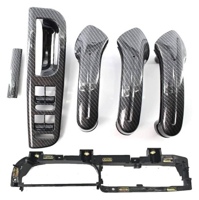 Auto Außentürgriffabdeckung Für VW Für B&ORA Für G&olf 1999-2004 4 MK4 Für J&etta Innen Türgriff Armlehne 1J0867171A 1J4867179A 1J0867172A 867180A 3B1867171E(1 Set Carbon Plus) von WERKFNKBNH