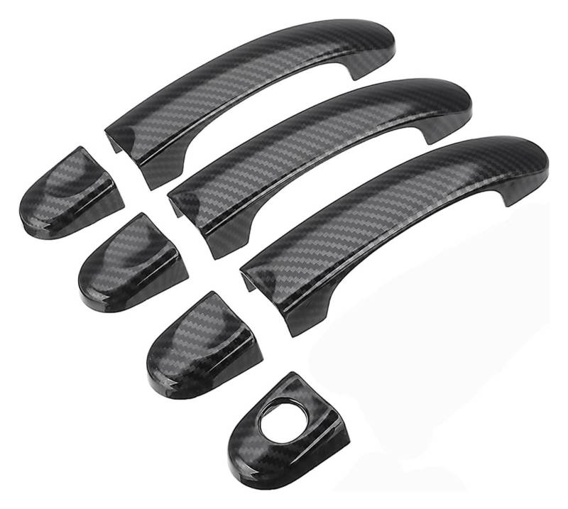 Auto Außentürgriffabdeckung Für VW Für Transporter T5 03-15 15-up Für Caddy Für Vans 2004-2015 7X Türgriffabdeckung Trim Auto Außentürgriff Zubehör von WERKFNKBNH