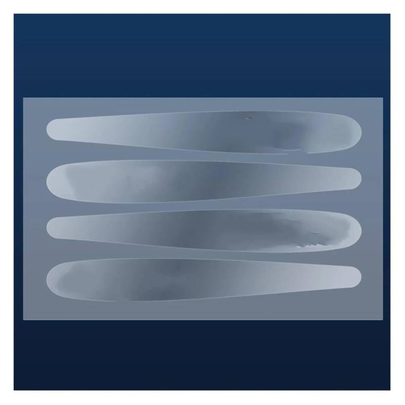 Auto Außentürgriffabdeckung Für Volvo V40 V60 V90 XC40 XC60 XC90 S60 S90 C50 C70 Für Rdesign Auto PVC Anti-scratch Schutz Film Tür Griff Bowl Trim Aufkleber(Clear B-4pcs) von WERKFNKBNH