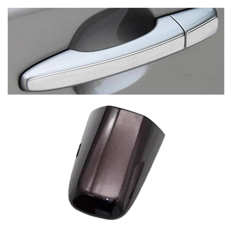 Auto Außentürgriffabdeckung Für Volvo XC60 S60 S60L V40 31349578 Auto Vorne Links Äußere Türgriff Abdeckung Keyhole Trim Deckt Kappe Außen Zubehör(Brow) von WERKFNKBNH