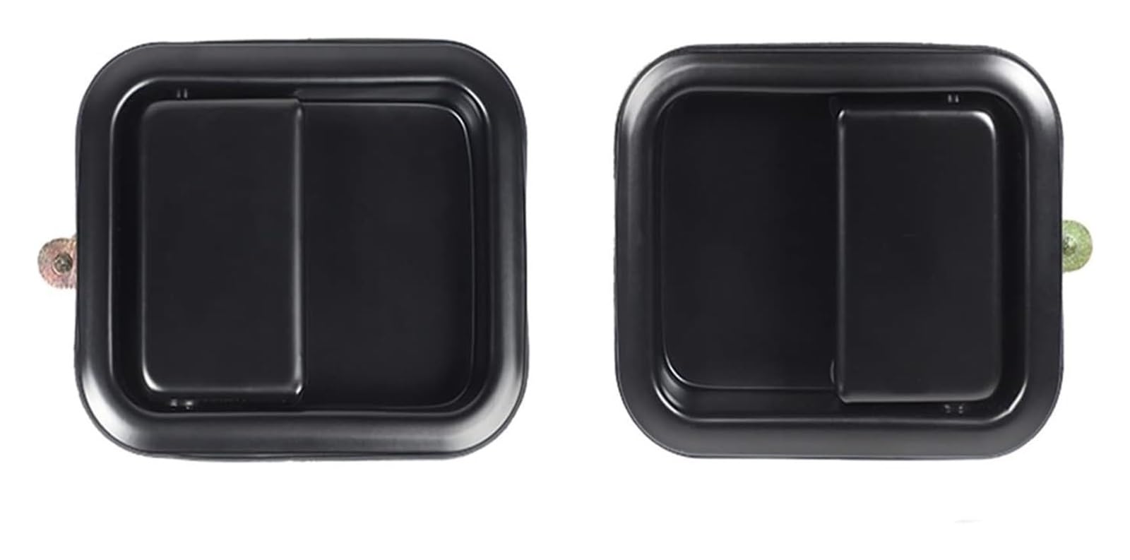 Auto Außentürgriffabdeckung Für Wrangler TJ 1997 1998 1999 2000 2001 2002 2003 2004 2005 2006 Auto Tür Haltegriffe Montage(Outside 2 Pcs) von WERKFNKBNH