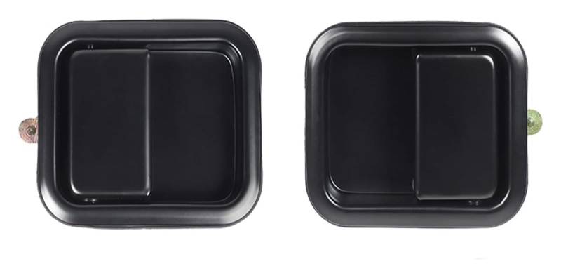 Auto Außentürgriffabdeckung Für Wrangler TJ 1997 1998 1999 2000 2001 2002 2003 2004 2005 2006 Auto Tür Haltegriffe Montage(Outside 2 Pcs) von WERKFNKBNH