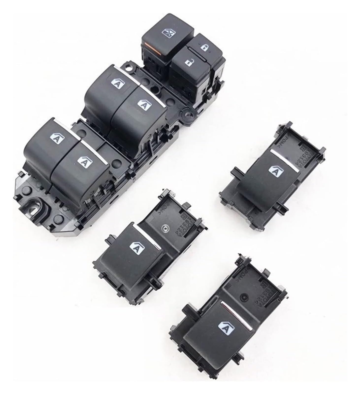 Auto Fensterheber Taster Für T&oyota Für RAV4 Für RAV 4 2019 2020 84040-06070 84040-33170 84040-10020 Elektrische Power Fensterheber Master Schalter(1) von WERKFNKBNH