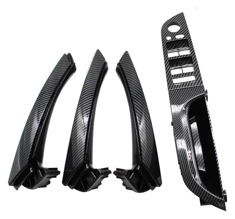 Auto Innere Türgriffverkleidung Für 3er E90 E91 316 318 320 325 328 RHD Rechte Autos Innentürgriff Armlehne Panel Komplettset(35.5 High-end Set) von WERKFNKBNH