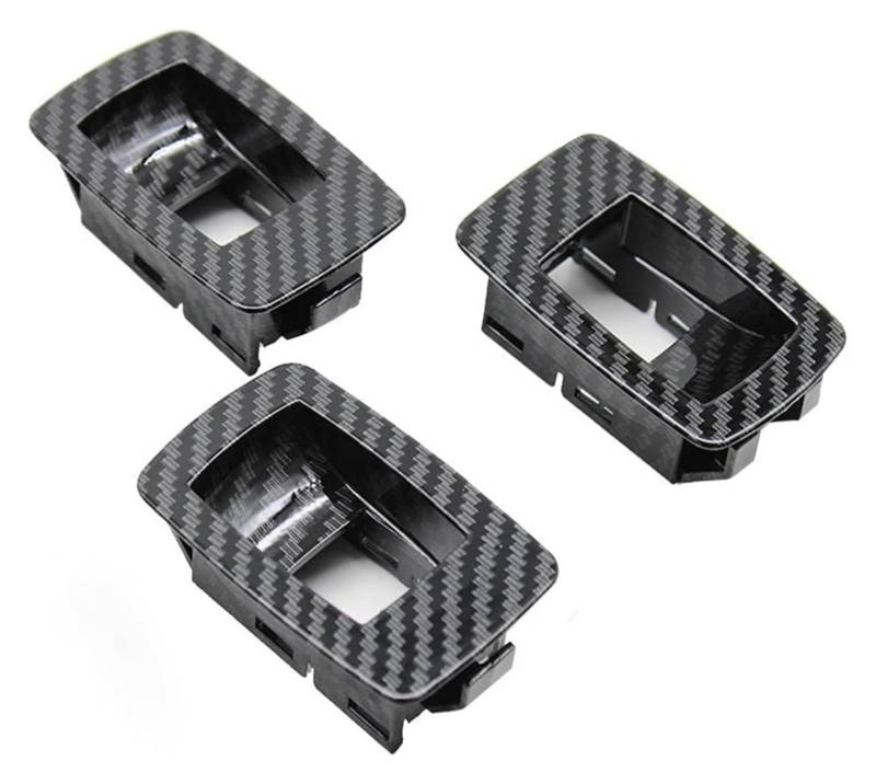 Auto Innere Türgriffverkleidung Für 3er E90 E91 316 318 320 325 328 RHD Rechte Autos Innentürgriff Armlehne Panel Komplettset(3pcs Small Covers) von WERKFNKBNH