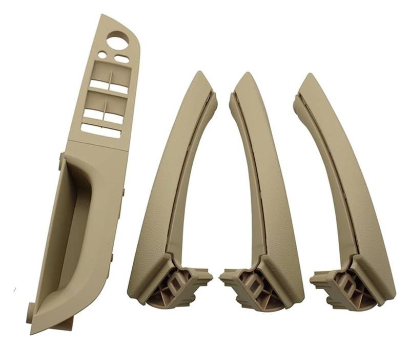 Auto Innere Türgriffverkleidung Für 3er E90 E91 316i 318i 320i 325i 328i LHD Linke Fahrertür Armlehne Innentür Zuziehgriff Komplettset(Beige,35.5 Low-end) von WERKFNKBNH
