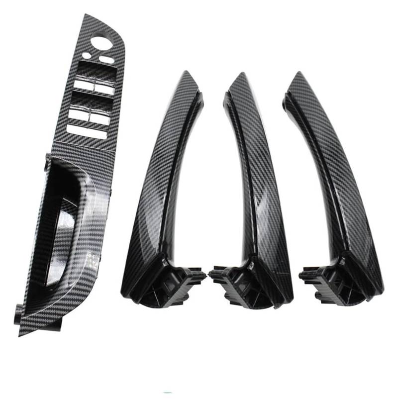 Auto Innere Türgriffverkleidung Für 3er E90 E91 316i 318i 320i 325i 328i LHD Linke Fahrertür Armlehne Innentür Zuziehgriff Komplettset(Charcoal,37.5 Low-end) von WERKFNKBNH