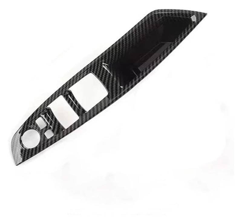 Auto Innere Türgriffverkleidung Für 5 Series F10 F11 F18 2011–2017 LHD Auto-Innengriff Innentürverkleidung Pull Trim Cover Armlehne Aufkleber(1pc Main Crabon Pattern) von WERKFNKBNH