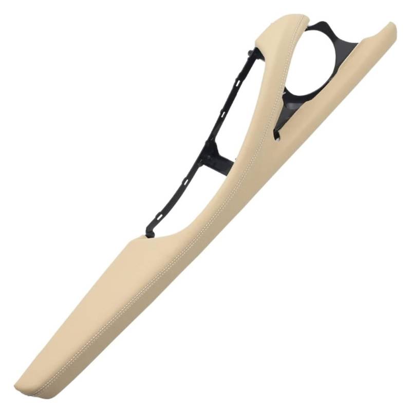 Auto Innere Türgriffverkleidung Für 5er F10 F11 F18 520 523 525 528 530 535 LHD RHD Innentür Armlehne Leder Außenrahmen Unterstützung(Beige,LHD) von WERKFNKBNH