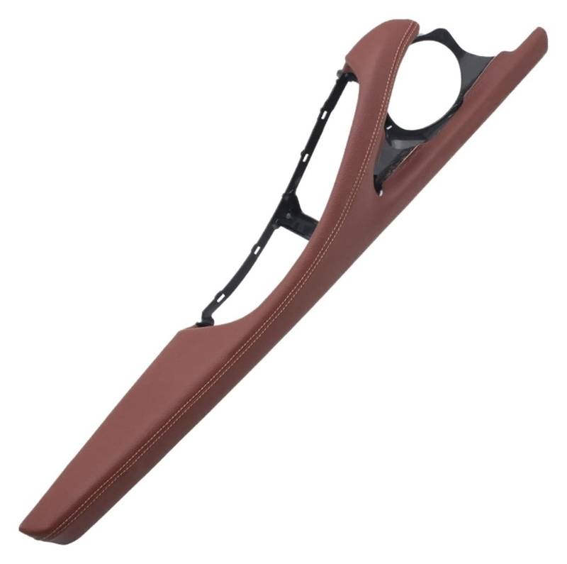 Auto Innere Türgriffverkleidung Für 5er F10 F11 F18 520 523 525 528 530 535 LHD RHD Innentür Armlehne Leder Außenrahmen Unterstützung(Braun,LHD) von WERKFNKBNH